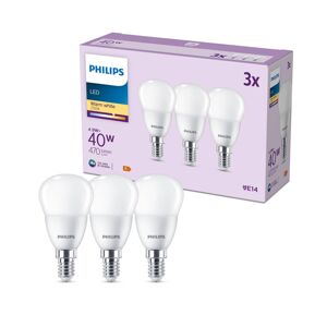 Philips Philips LED žárovka E14 4,9W 470m 2 700K matná 3ks