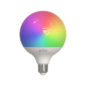 PRIOS Prios LED žárovka E27 G125 9W RGBW WiFi matná