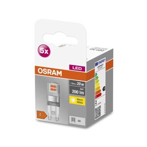 OSRAM OSRAM Base PIN LED kolík žárovka G9 1,9W 2700K 5ks