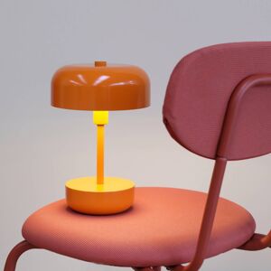 Dyberg Larsen Dyberg Larsen Haipot LED stolní lampa aku oranžová