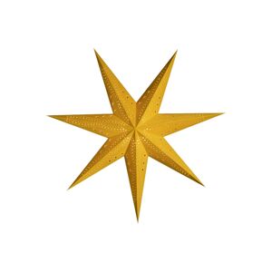 STERNTALER Sterntaler Samt papírová hvězda, Ø 75 cm žlutá