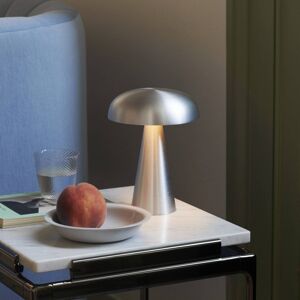 &Tradition &Tradiční dobíjecí stolní lampa Como SC53, barva hliníku