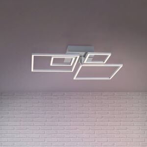 Briloner LED stropní světlo Frames 2 malé/2 velké čtverce