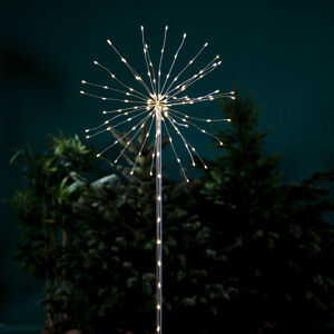 STAR TRADING Firework Outdoor LED světlo teplé bílé baterie