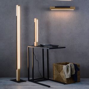 Deko-Light LED stojací lampa Madera dubové dřevo, stmívatelná