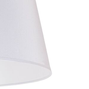 Euluna Stínidlo na lampu Cone výška 22,5 cm, chintz bílá