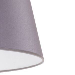 Euluna Stínidlo na lampu Cone 25,5 cm, chintz šedá/bílá