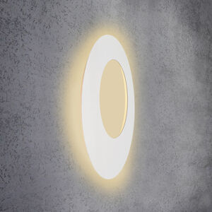 Escale Escale Blade Open LED nástěnné světlo, bílá, Ø79cm