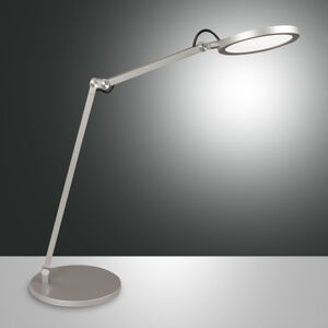 Fabas Luce LED stolní lampa Regina se stmívačem, hliník