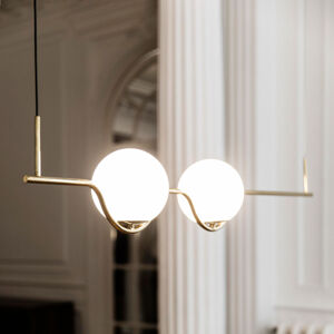 FARO BARCELONA Designové závěsné světlo Le Vita, LED 2 zdroje