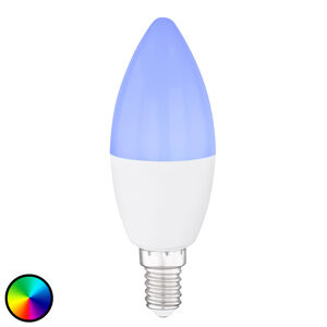 Globo LED svíčka žárovka E14, 4,5W Tuya-Smart RGBW CCT
