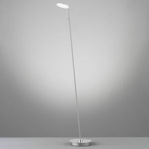 FISCHER & HONSEL LED stojací lampa Dent stmívací, CCT, 1 x 8W, nikl