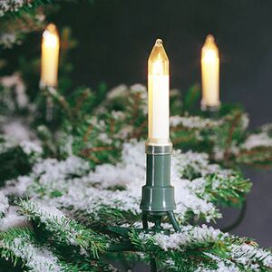 Konstsmide Christmas Vánoční řetěz s klasickými svíčkami venkovní 12 m