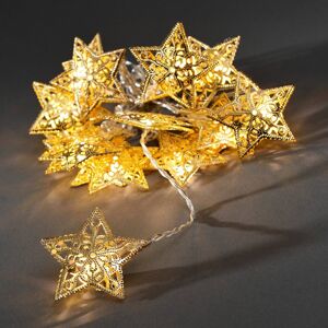 Konstsmide Christmas LED světelný řetěz 16 žárovek, se zlatými hvězdami