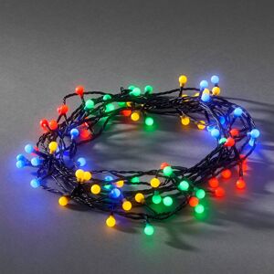 Konstsmide Christmas LED světelný řetěz 80 zdrojů venkovní, pestrý