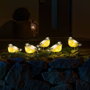 Konstsmide Christmas LED osvětlení - ptáci pro exteriér, sada 5 ks