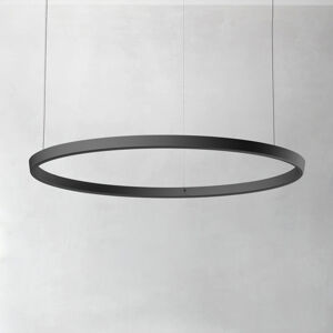 Luceplan Luceplan Compendium Circle 110cm, černá