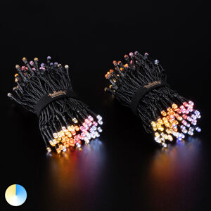 twinkly LED světelný řetěz Twinkly CCT, 250x, 20 m černá
