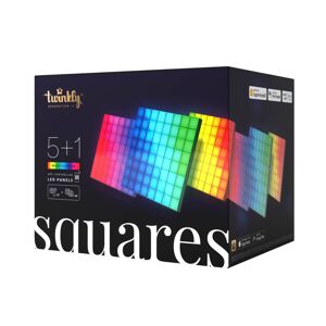 twinkly Twinkly RGB-Squares černá, IP20, 1+5 Startovací sada