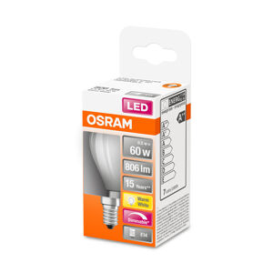 OSRAM OSRAM LED žárovka E14 ,8W matná 2.700K stmívatelná