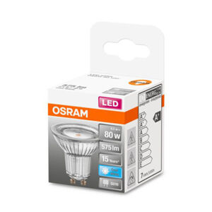 OSRAM OSRAM LED reflektor GU10 6,9W univerzál bílá 120°
