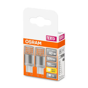 OSRAM OSRAM LED kolíková žárovka G9 4,2W 2 700K čirá 2ks