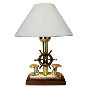 Sea-Club Dekorativní stolní lampa LUV se dřevem