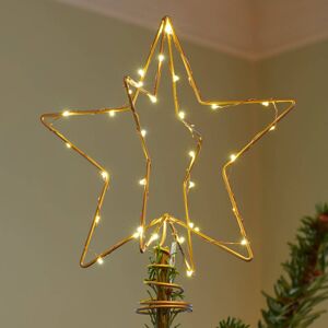 Sirius LED dekorativní světlo Vánoce Top, zlato