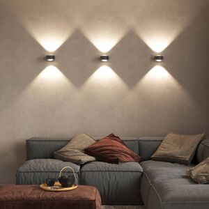 Top Light Puk Maxx Wall, LED, čočky čiré, antracit matný