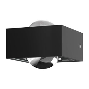 Top Light LED nástěnné Focus 100 čočky čiré, černá/chrom