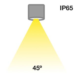 The Light Group SLC MiniOne Fixed LED downlight IP65 bílá 930