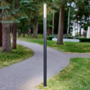 Lucande LED sloupové svítidlo Sidny, tenké, 220 cm