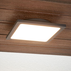 Lucande Mabella - venkovní stropní LED lampa se senzorem