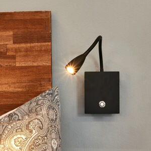 Lucande Torin LED nástěnné svítidlo s ramenem, stmívatelné