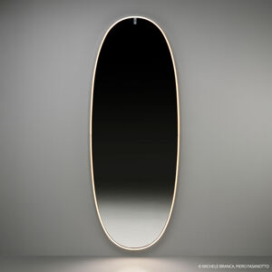 FLOS FLOS La Plus Belle LED nástěnné zrcadlo, zlato