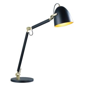 Lucande Lucande Nordin stolní lampa černá/zlatá